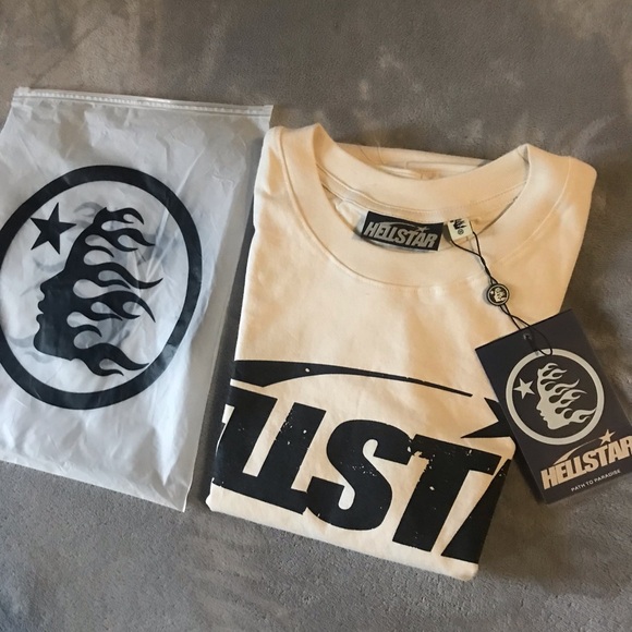 HELLSTAR Other - HELLSTAR CLASSIC ‘WHITE’ T-SHIRT🔥⭐️